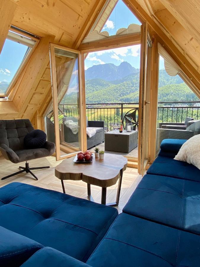 Giewont View Apartament -Top Floor Z Widokiem Na Giewont Kościelisko Eksteriør bilde