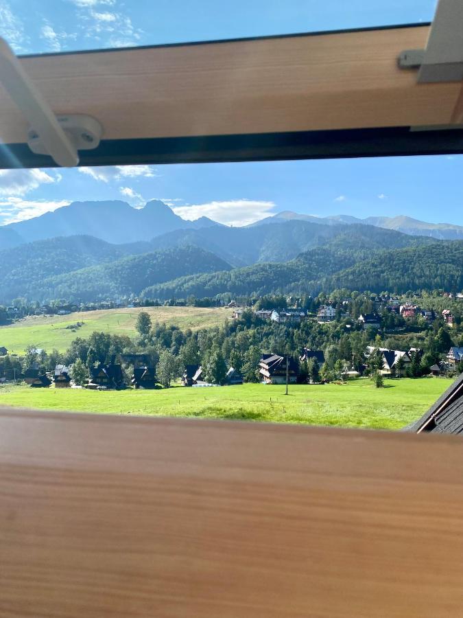 Giewont View Apartament -Top Floor Z Widokiem Na Giewont Kościelisko Eksteriør bilde