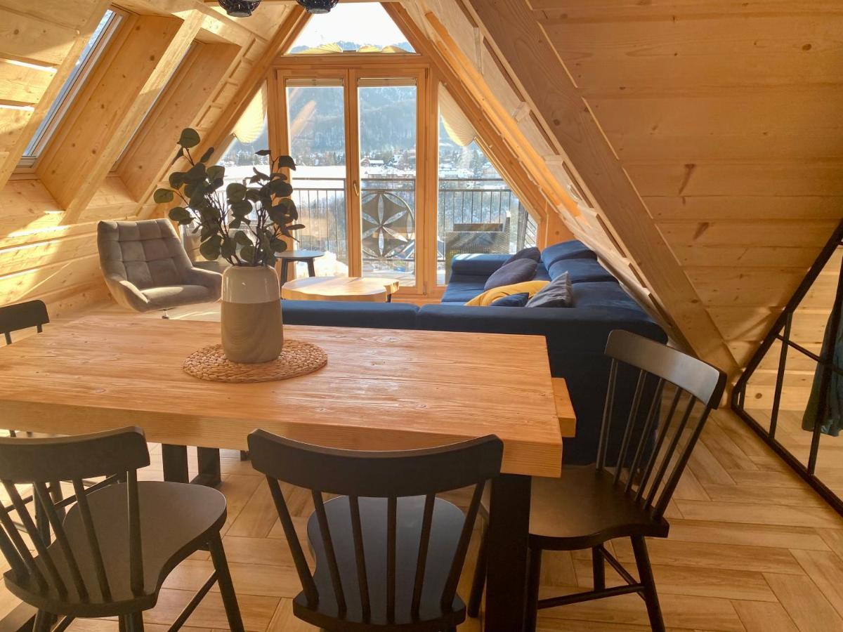 Giewont View Apartament -Top Floor Z Widokiem Na Giewont Kościelisko Eksteriør bilde