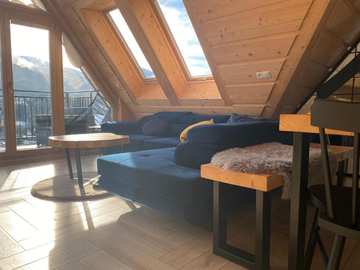 Giewont View Apartament -Top Floor Z Widokiem Na Giewont Kościelisko Eksteriør bilde