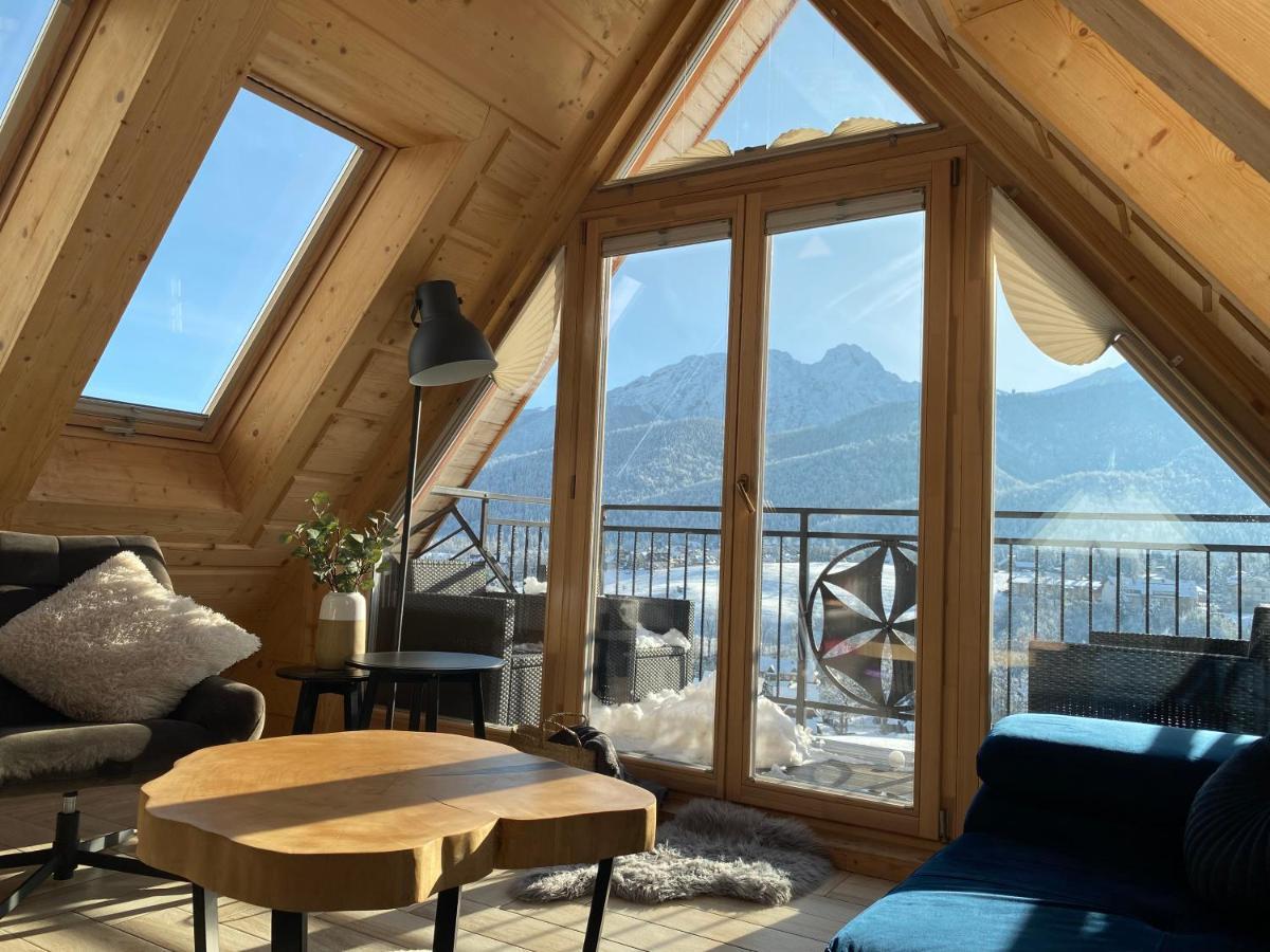 Giewont View Apartament -Top Floor Z Widokiem Na Giewont Kościelisko Eksteriør bilde