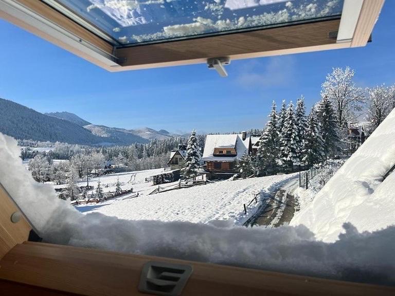 Giewont View Apartament -Top Floor Z Widokiem Na Giewont Kościelisko Eksteriør bilde