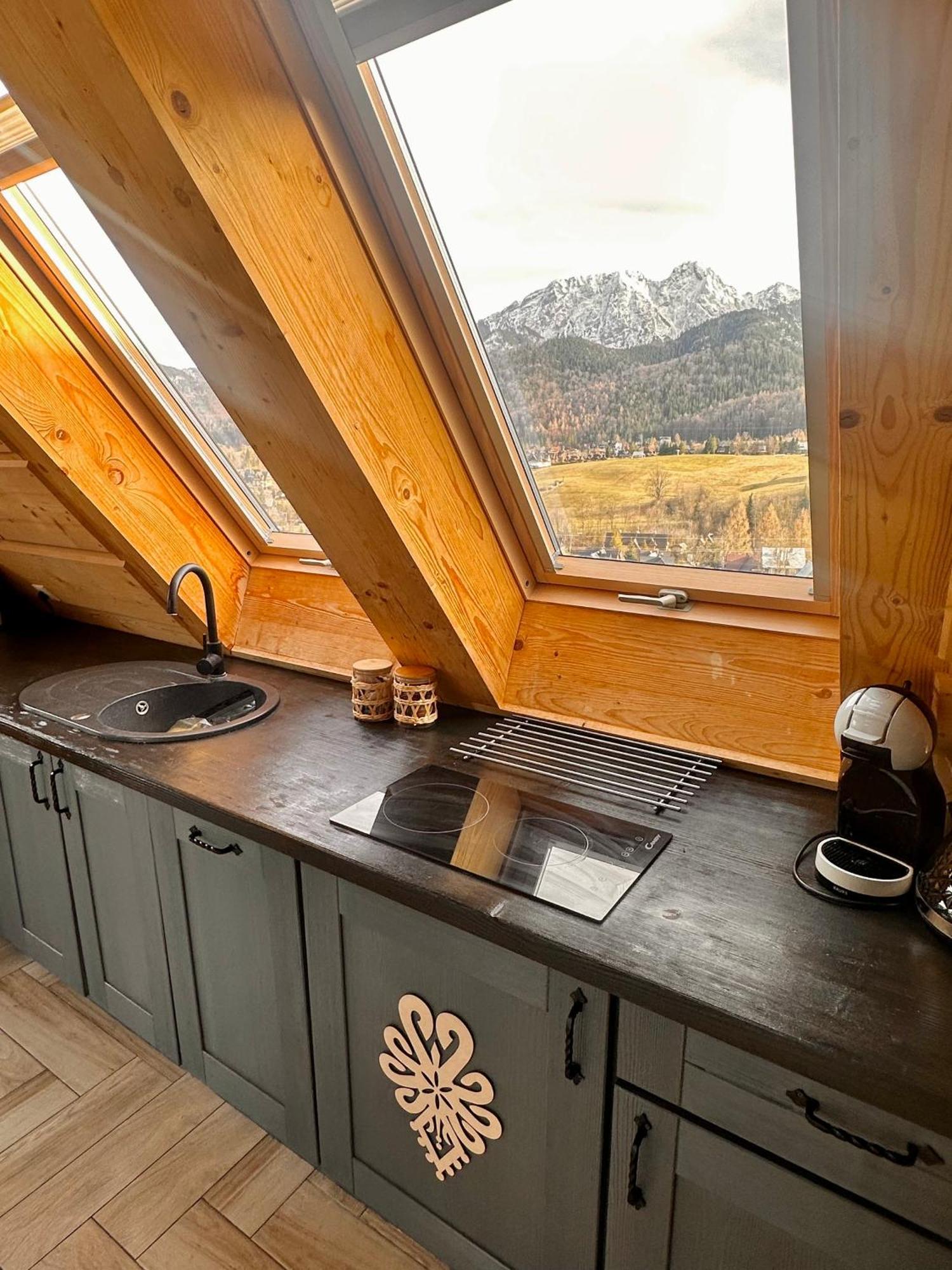 Giewont View Apartament -Top Floor Z Widokiem Na Giewont Kościelisko Eksteriør bilde